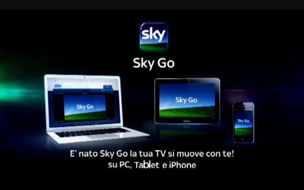 SkyGo dall estero tablet