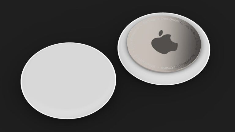 Apple AirTag render