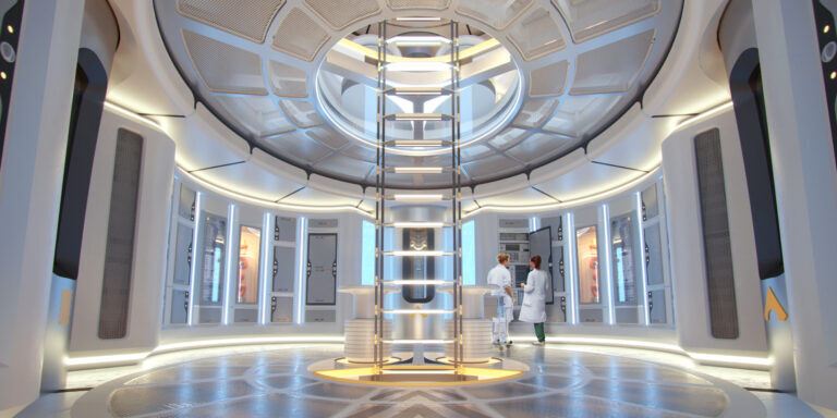 Esa luna, modulo lunare
