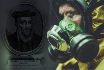 coronavirus, profezie, nostradamus