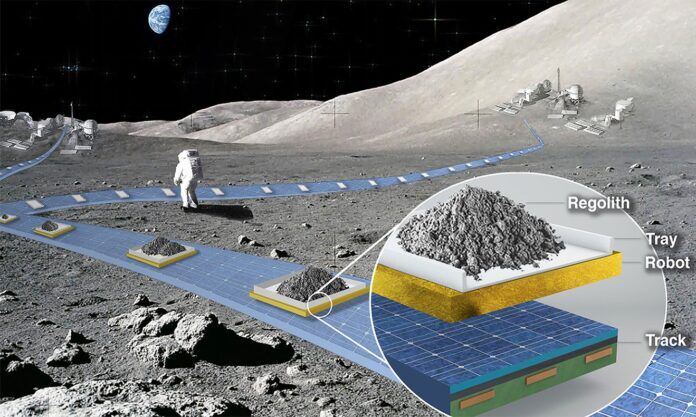nastro trasportatore lunare, NASA, nuove tecnologie
