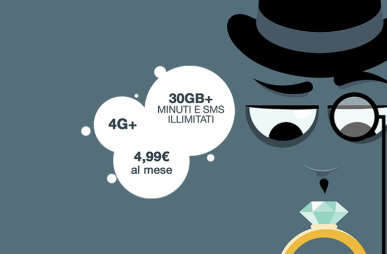 PosteMobile Creami WOW Weekend 30 GB