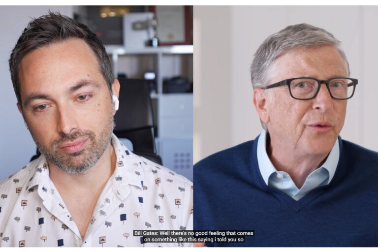 Bill gates intervista armi chimiche cambiamento globale