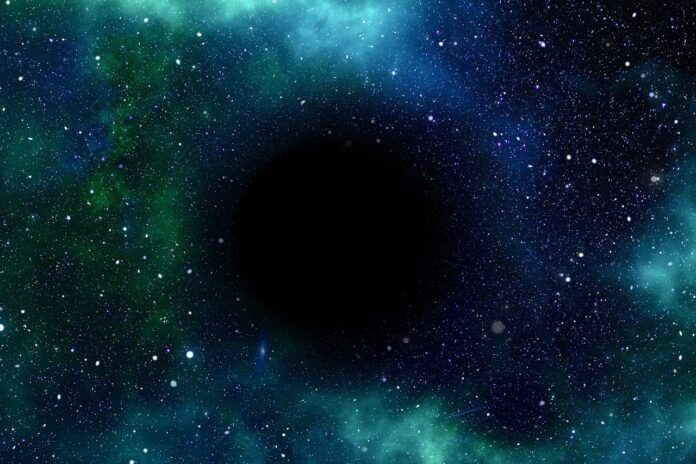 buco nero in movimento