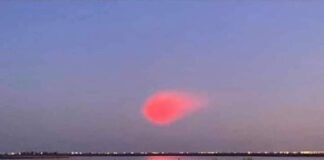 Nuvola rossa, mistero, NASA, esperimento atmosferico