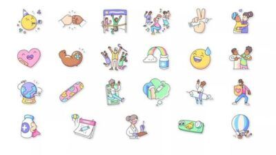 WhatsApp sticker vaccini