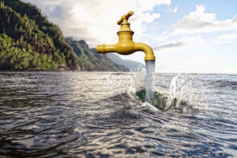 luce solare acqua potabile