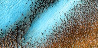 dune blu su Marte