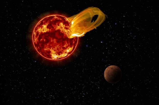 Proxima Centauri, flare, brillamento stellare