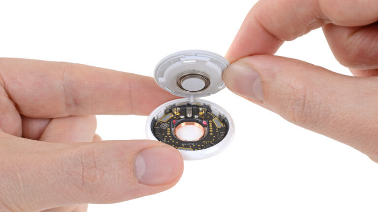 Apple AirTag iFixit teardown