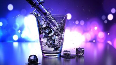 acqua ghiacciata effetti