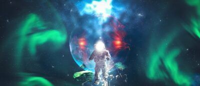 Aurora Boreale stazione spaziale internazionale