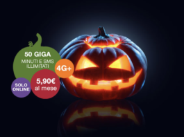 PosteMobile promo Halloween