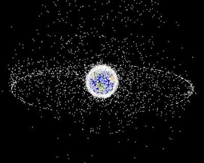 detriti spaziali, spazzatura spaziale