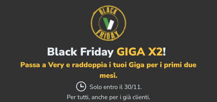 Very Mobile Black Friday GIGA X2