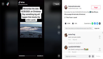 viaggi nel tempo, profezia, natale
