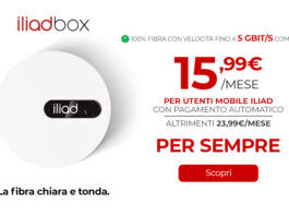 Iliad Fibra offerta