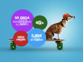 PosteMobile Creami WOW 50 Giga ritorno
