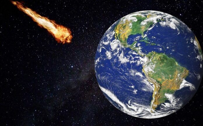 Terra asteroide orbita