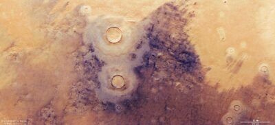 marte strutture ghiacciate individuate dal mars express dell'ESA