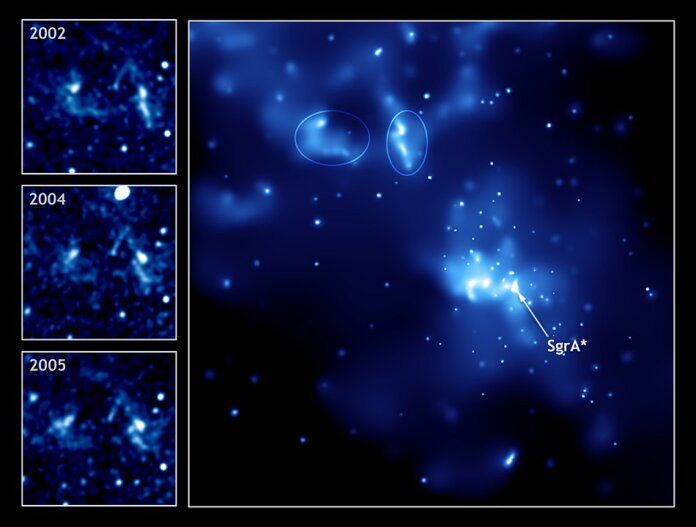 buco nero supermassiccio via lattea immagine