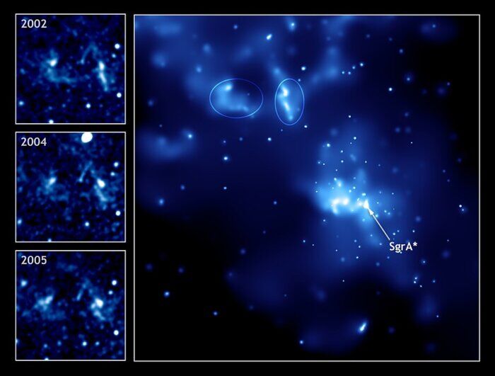 buco nero supermassiccio via lattea immagine