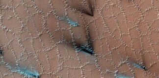 Marte poligoni superficie