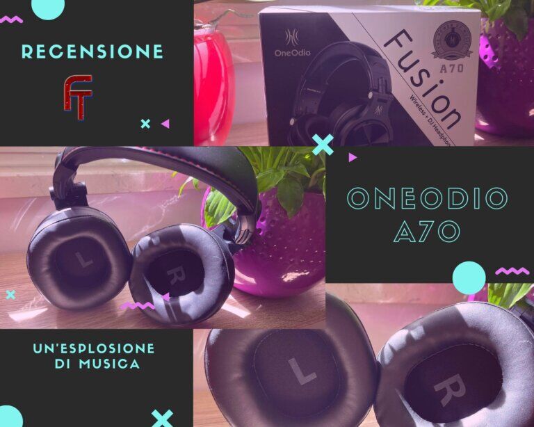 Recensione OneOdio A70, le cuffie bluetooth che “connettono” due dispositivi contemporaneamente