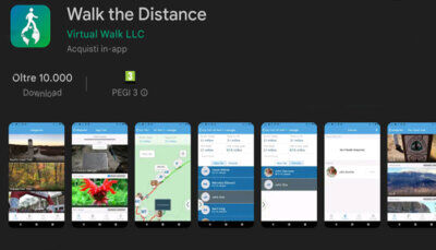 walk the distance applicazione