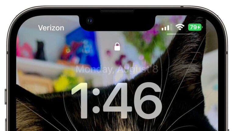 iOS 16 percentuale batteria iPhone