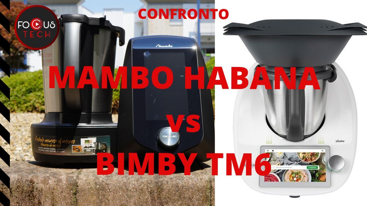 Confronto Cecotec Mambo 11090 vs Vorwerk Bimby TM5: Accessori e