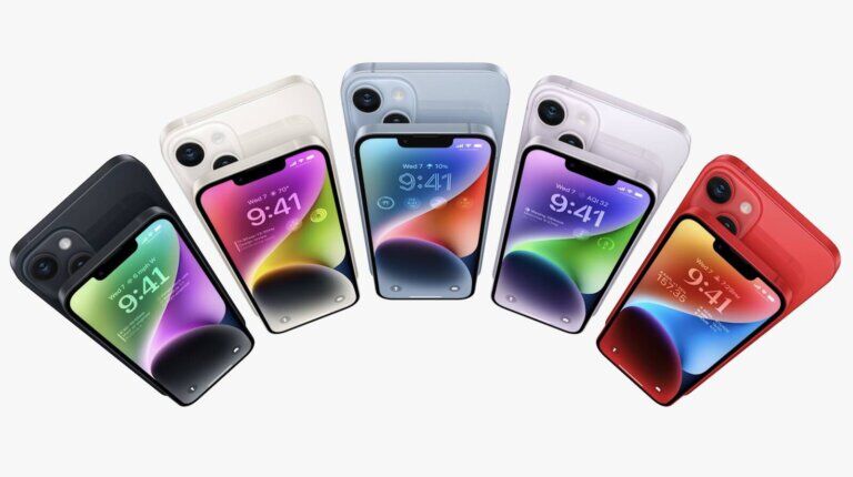 Apple iPhone 14 colori