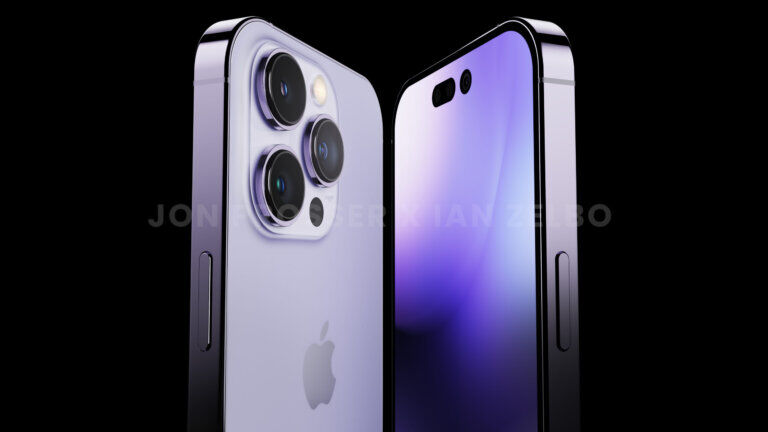 iPhone 14 Pro render Ian Zelbo
