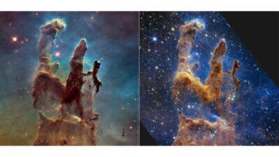 Il James Webb ci mostra i Pilastri della Creazione come mai visti prima