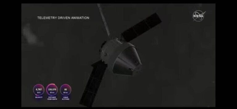 artemis I flyby Orion