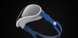Render visore Apple di Ian Zelbo