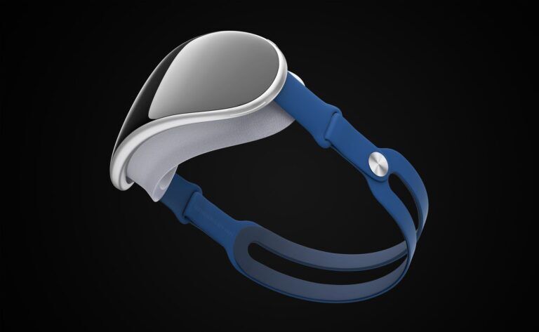 Render visore Apple di Ian Zelbo