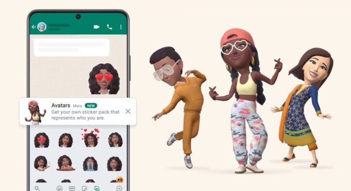 WhatsApp: arrivano gli sticker con gli avatar dei propri contatti