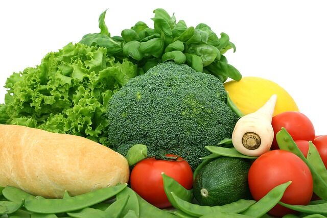 più verdure nella dieta