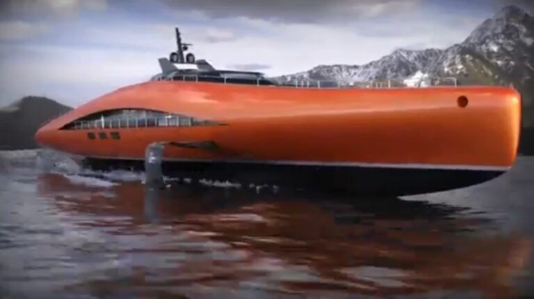 Flying Yacht, si solleva dall’acqua e vola a velocità da record