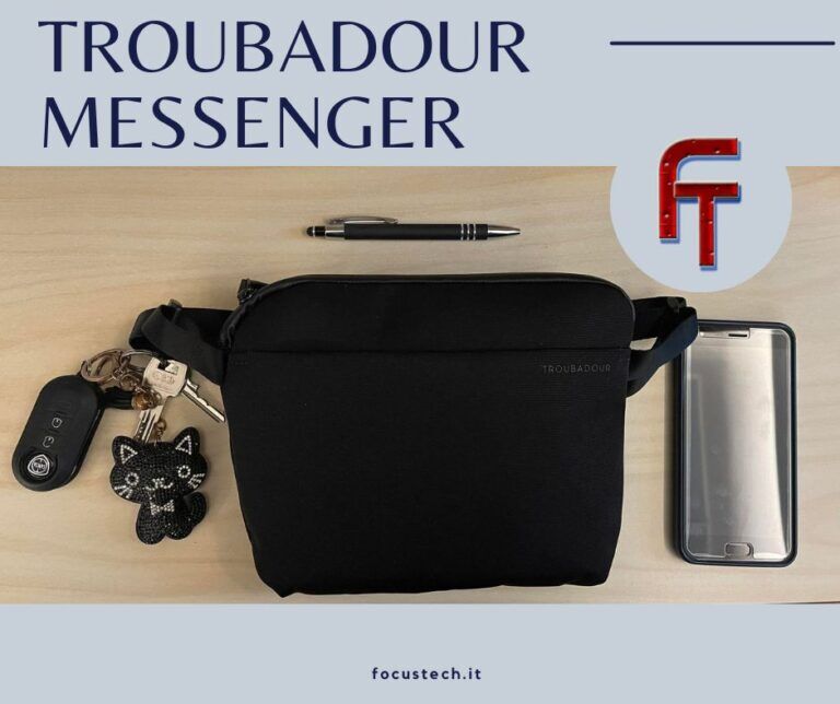 Troubadour Messenger, la pratica borsetta elegante e funzionale da regalare