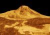 scienza attività vulcanica Venere