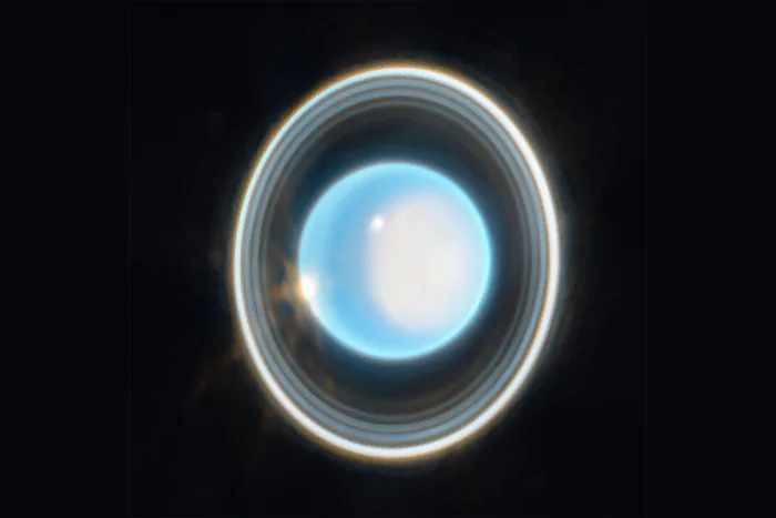anelli di urano james webb space telescope