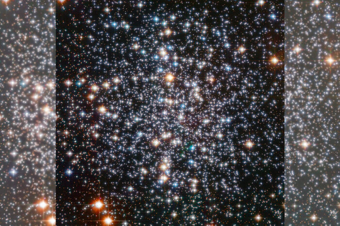 Un buco nero gigantesco nascosto tra le stelle del cosmo svelato da Hubble