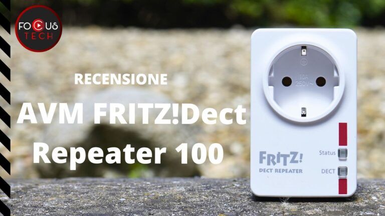 Recensione AVM FRITZ!Dect Repeater 100 - il ripetitore DECT dalla portata elevata