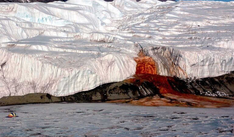 blood falls cascata Antartide