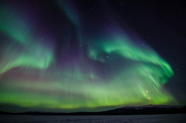 tempesta solare aurora boreale