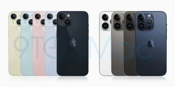 iPhone 15 colori