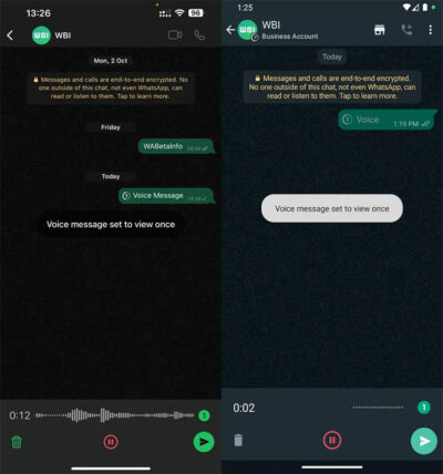 WhatsApp messaggi autodistruggono