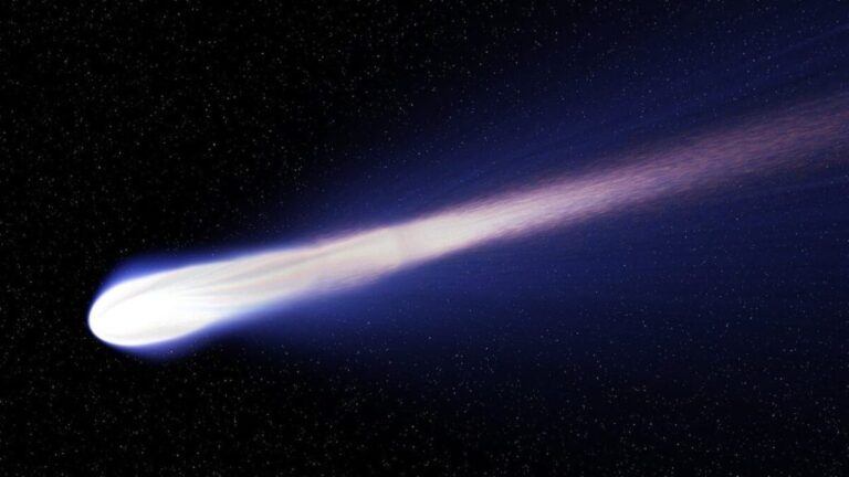 cometa del diavolo verde eruzione vulcanica
